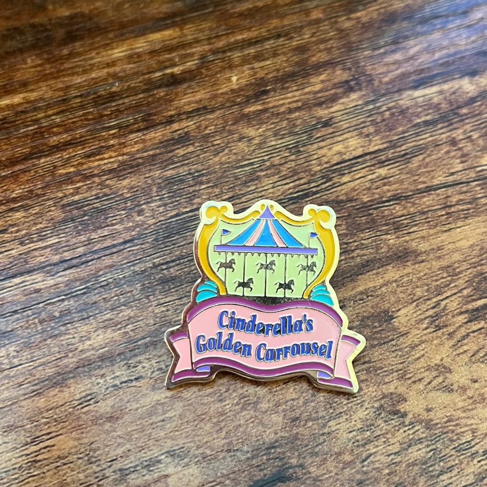 Disney Cinderella’s Golden Carousel Pin – Collectible Park Edition